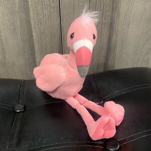 Precious Moments Tender Tails Baby Pink Flamingo Plush Beanie Stuffed Toy & Tag